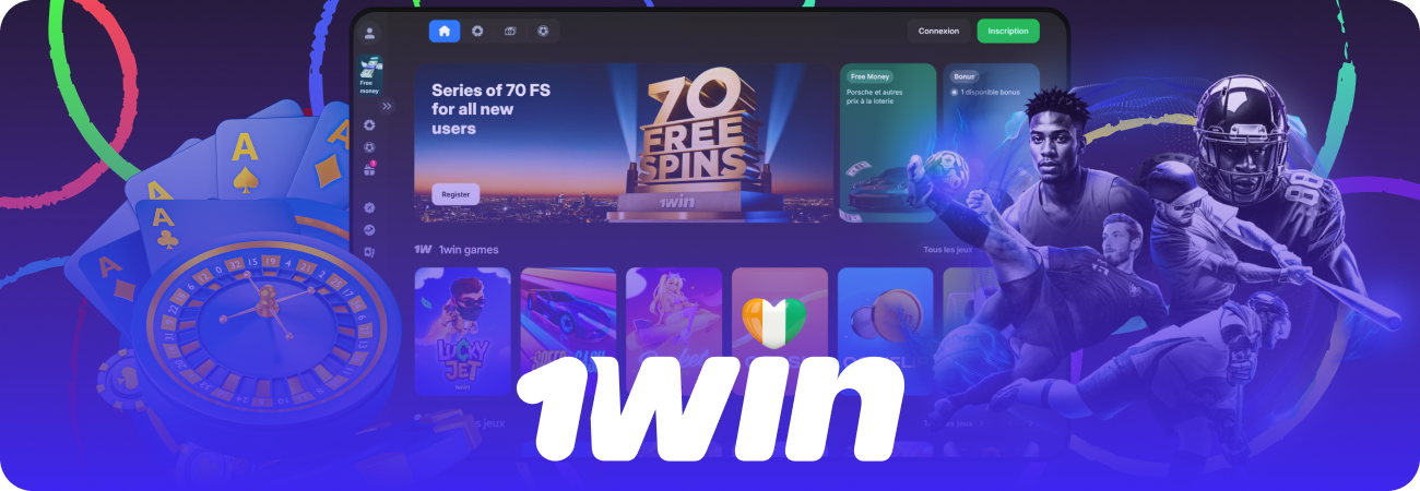 Le site de paris et casino 1win en Côte d'Ivoire combine un large choix de jeux, des cotes élevées et des bonus avantageux